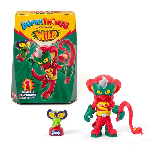 Игровой набор серии "Wild Kids" Казум Кид Hiss SuperThings PSTWD066IN00-4