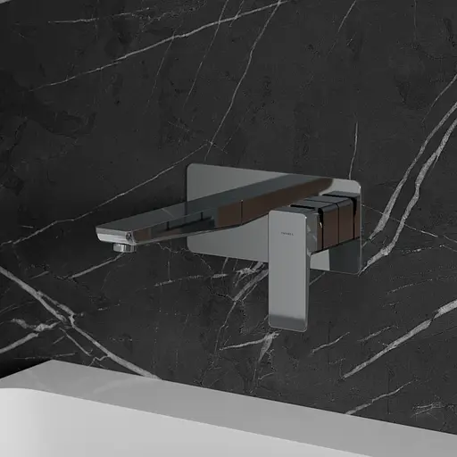 Смеситель для умывальника скрытого монтажа Omnires Parma chrome PM7415CR Хром - фото 2