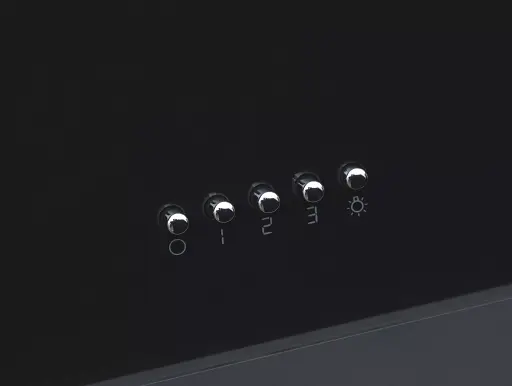 Вытяжка декоративная наклонная Perfelli DN 6272 D 700 BL LED - фото 6