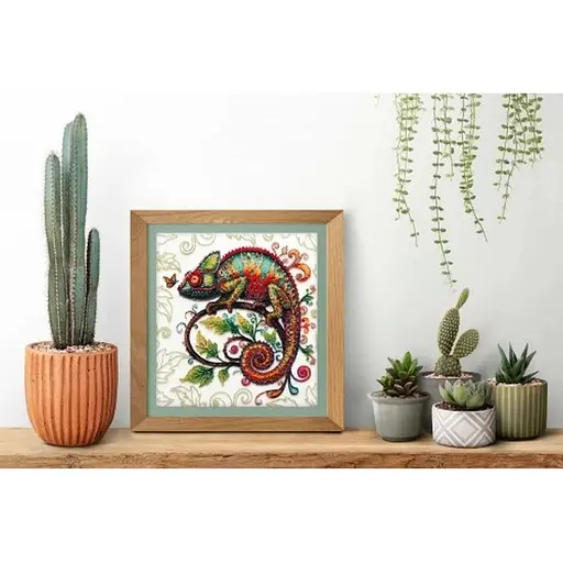 Набір для вишивання бісером "Майстер перевтілень" Abris Art AB-936 на натуральному холсті - фото 6