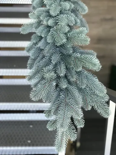 Хвойні гірлянди Hvoya Lux литі блакитні (6 шт. x 1.2 м) - фото 2