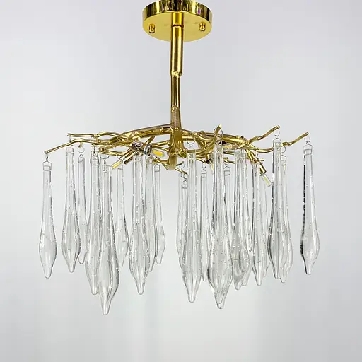 Завораживающая люстра с двумя вариантами подвесов Line.F Диаметр 60см - фото 6