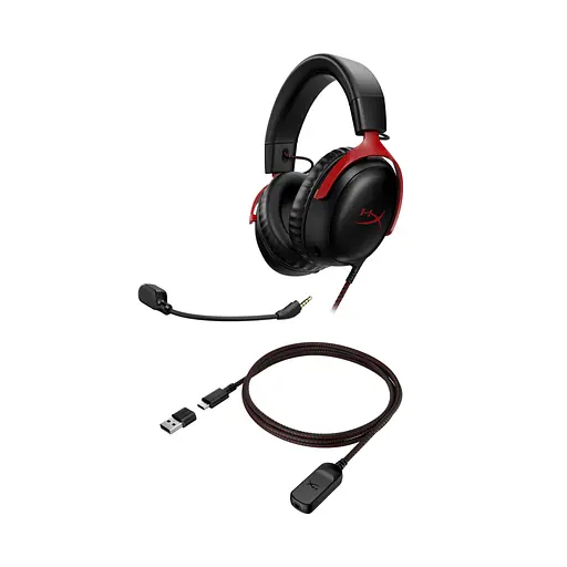 Наушники HyperX Cloud III Black-Red (727A9AA) - фото 6