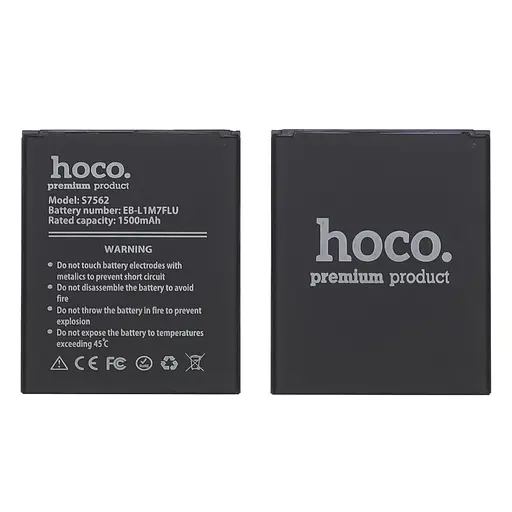 Акумулятор Hoco EB425161LU для Samsung i8160/S7560/S7562/J105/J105H/J1 Mini (2016) Ace 2 - фото 2