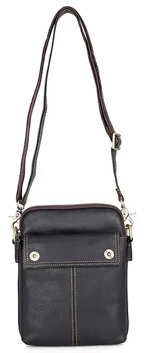 Чоловіча шкіряна сумка Vintage 18,5х24х5 см sum0013939 - фото 5