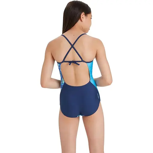 Купальник Zoggs Carousel Tie Back 10 Синий/Голубой (1000-463125.CARF.30) - фото 2