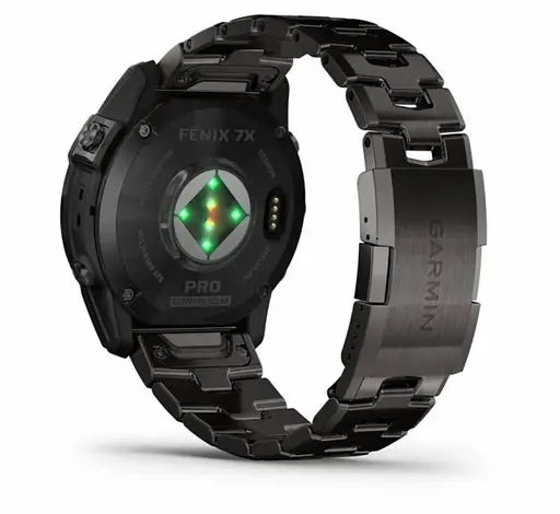 Смарт-годинник Garmin Fenix 7X Pro Sapphire Solar Carbon G. DLC Tit. with Vented Tit. Bracelet (010-02778-30) - фото 2