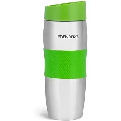 Термокухоль Edenberg з нержавіючої сталі зелений 380 мл EB-621