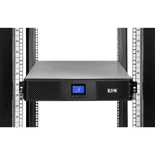Джерело безперебійного живлення Eaton 9SX, 1500VA/1350W, RM 2U, LCD, USB, RS232, 6xC13 - фото 2