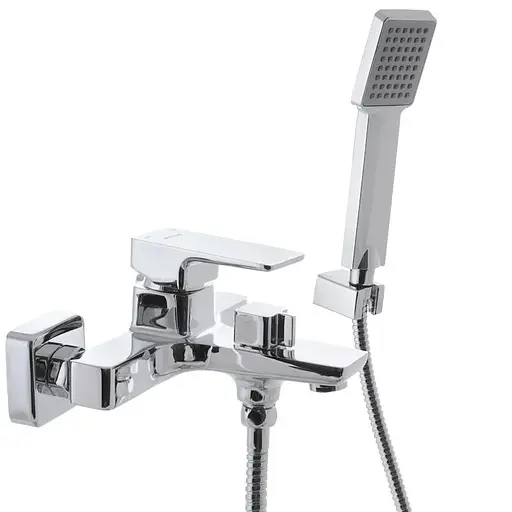 Смеситель для ванны Mixxus Premium Kvadro 009 Euro MI5806 Хром - фото 1