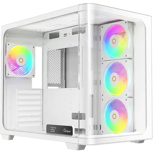 Корпус Ocypus IOTA C70 Curve ARGB Digital White (IOTA-C70-WHD400CD-GL) - фото 1