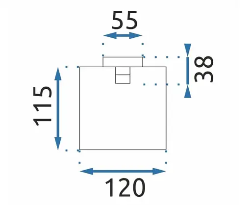 Тримач туалетного паперу Rea Oste 5 золотий золотий REA-80080 Золотий - фото 7