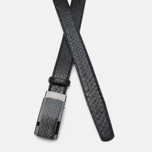 Ремінь Sergio Torri чоловічий зі шкіри пітона acs0032046 - фото 2