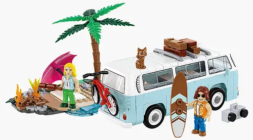 Конструктор Volkswagen T2a Kombi COBI 24617 - фото 3