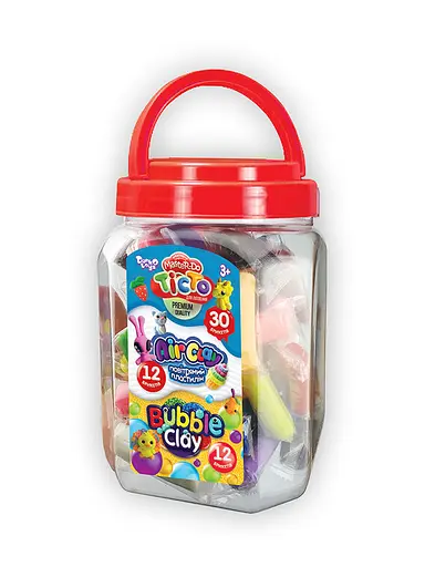 Набір для творчості 3в1, тісто для ліплення TAB-01-01U Danko Toys (4823102810973) - фото 1