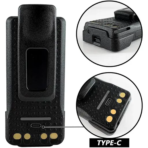 Аккумулятор для рации Motorola DP4400 с USB-C 3500 mAh - фото 2