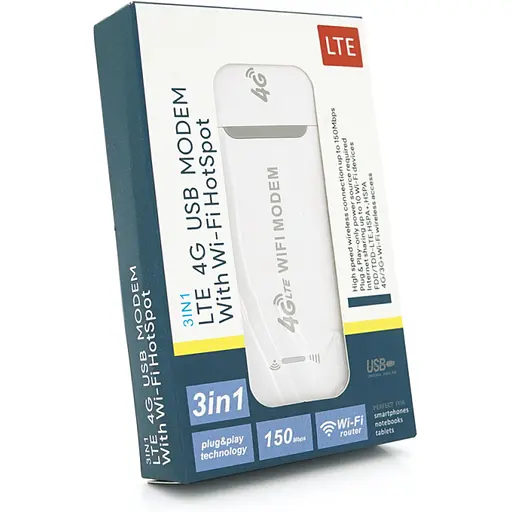 4G модем Voltronic B1/3/5/7/8/20/40 USB, BOX - фото 4