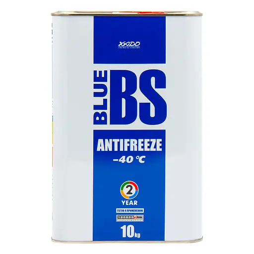 Антифриз Xado Antifreeze Blue BS G11 -40⁰С синий готовый 10кг(XA 50405_) - фото 1