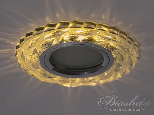 Неймовірно привабливий, колоритний точковий світильник з вбудованим с - фото 3