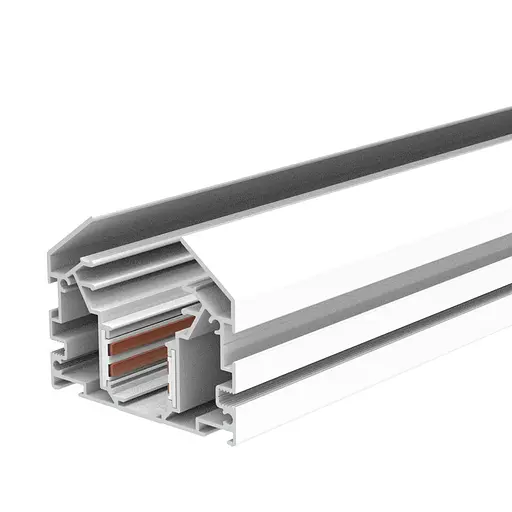 Магнитный трековый шинопровод OLEDIM OL35 48V для натяжного потолка белый (гарпун) 2м - фото 1