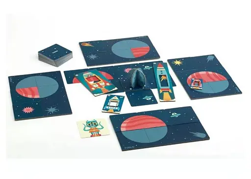 Настольная игра Djeco Космический кот (Space Cat) (DJ08597) - фото 4