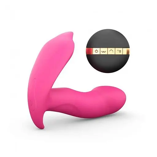 Вібратор з підігрівом Dorcel Secret Clit 7 см рожевий - фото 13