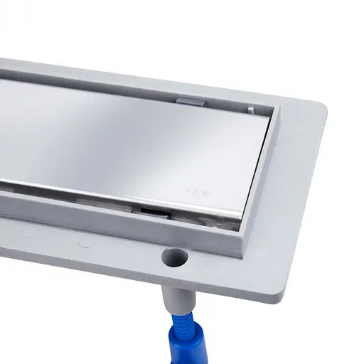 Трап Qtap Dry Tile304-600 лінійний із сухим затвором під плитку 600 мм - фото 2