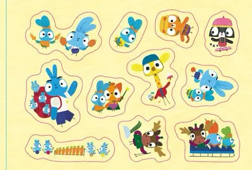 Хоробрі Зайці. Безліч пригод. Пригодницькі розмальовки - фото 6