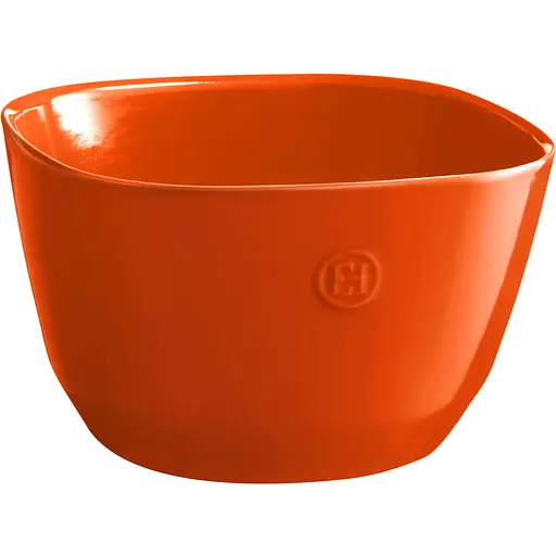 Салатник Emile Henry Tableware 26х26х16 см 5.5 л помаранчовий (766596)