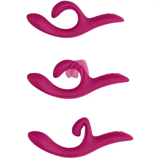 Смарт вибратор-кролик We-Vibe Nova Fuchsia - фото 3