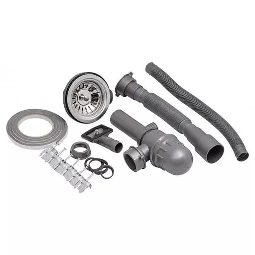 Кухонная мойка 780x480x180 мм + сифон Wezer 7848(08) Satin, Satin - фото 7