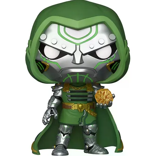 Коллекционная  фигурка   Funko Pop Фанко Поп Доктор Дум Marvel Rivals Doctor Doom 10 cм FP MR DD 1064 - фото 2