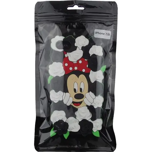 Чохол-накладка Toto TPU Fluffy Case iPhone 7/8/SE 2020 Mini Mouse Black - фото 2