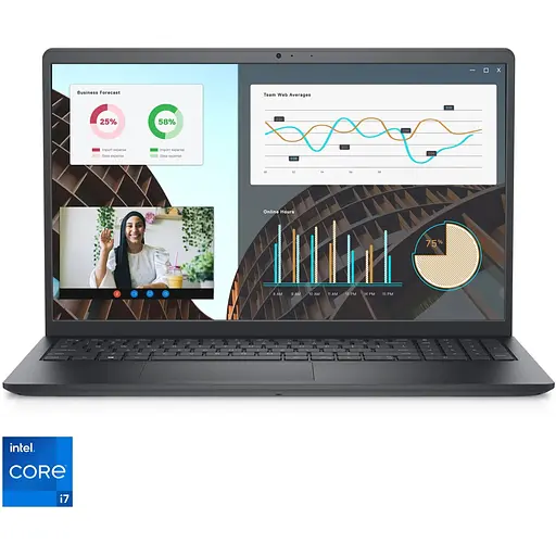 Ноутбук Dell Vostro 3530 i7-1355U la 5.0 GHz, 16GB DDR4, 512GB, Ubuntu 22.04