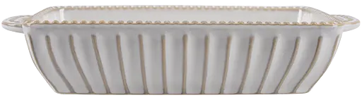 Форма для запікання Limited Edition Allegra Biege прямокутна кам'яна кераміка 27.5х15.5х6 см (GJH009-27-2-129) - фото 3