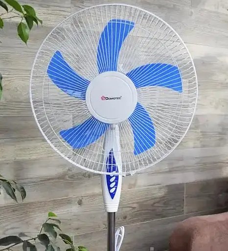 Напольный поворотный универсальный вентилятор DOMOTEC MS-1621 с защитной решеткой с пультом и таймером - фото 3