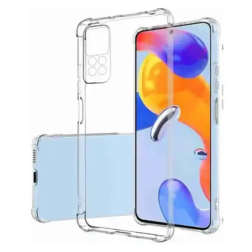 TPU чохол Getman Ease logo посилені кути Full Camera для Xiaomi Redmi Note 11 (Global)/Note 11S Безбарвний (прозорий) - фото 2