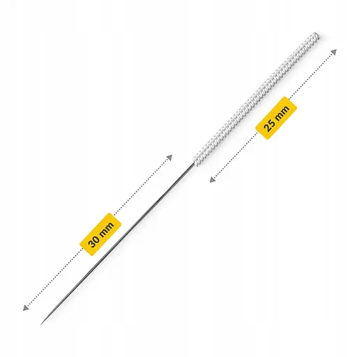 Голки акупунктурні 4FIZJO 0.25 х 30 мм з направляючою 100 шт (P-5905973405065) - фото 8