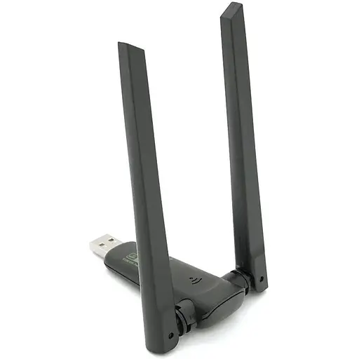 Беспроводной сетевой адаптер Voltronic Wi-Fi USB LV-UAC23D, RTL8811CU, с двойной антенной, 802.11 a/с, 600Mbps, Box - фото 4