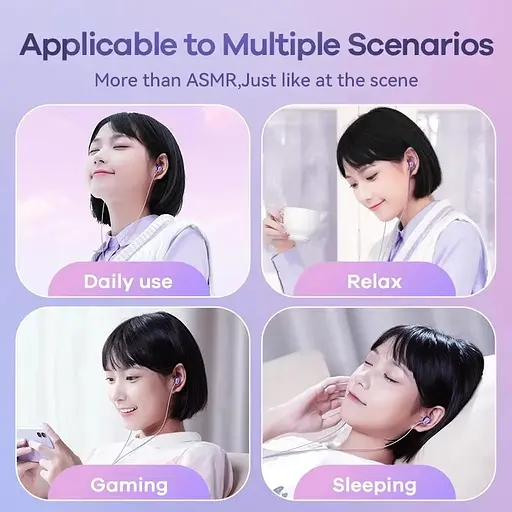 Наушники-затычки для сна Remax RM-518 Soft And Cozy, вакуумные, силиконовые ультрамягкие, Soft Touch, пассивное шумоподавление, White - фото 12