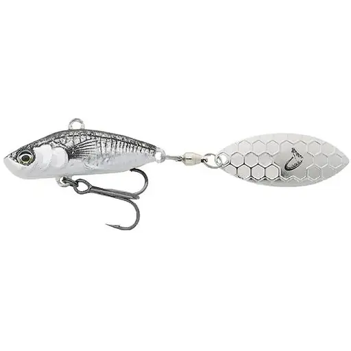 Тейл-спінер Savage Gear 3D Sticklebait Tailspin 65mm 9.0g Сірий (1013-1854.43.89)