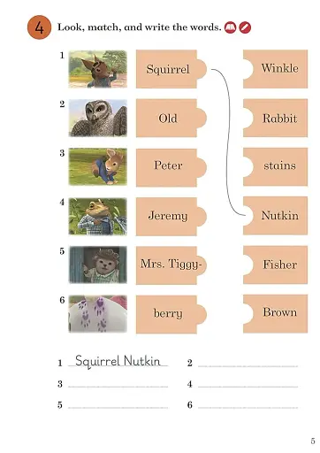 Ladybird Readers 2 Peter Rabbit and the Angry Owl Activity Book - фото 5