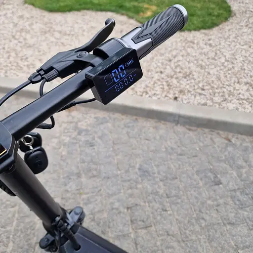 Электросамокат KUGOO Kirin C1+ Plus 18Ah 1000W черный, с усиленной корзинкой - фото 12