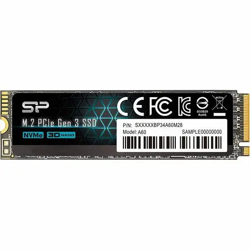 SSD-накопитель Silicon Power P34A60 256 ГБ (SP256GBP34A60M28) - фото 1