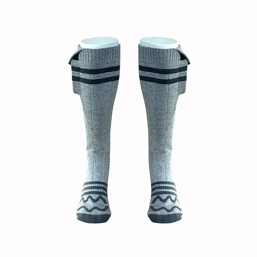 Шкарпетки з підігрівом ZBHSWZ05 з блоком живлення 4000mAh 38-44р. (Сірі) - фото 5