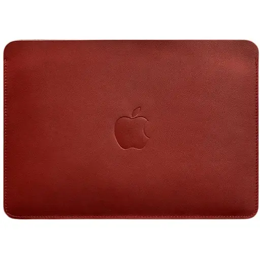 Чохол із натуральної шкіри BlankNote для MacBook 13 дюйм Червоний - фото 1