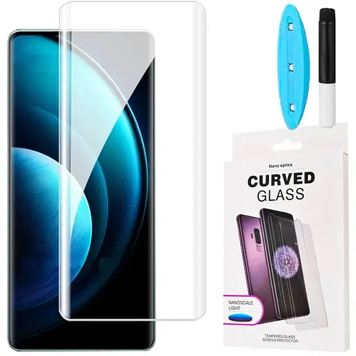 Захисне скло DK для Oppo A2 Pro UV Curved 015456 clear