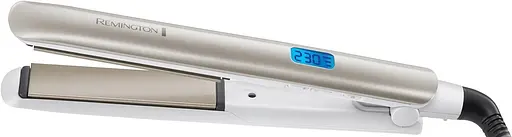 Випрямляч Remington Hydraluxe, 55 Вт, температурних режимів 9, 150-230С, дисплей, кераміка, білий - фото 4