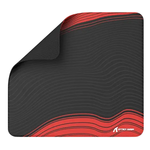 Коврик для мыши Attack Shark CM02 Black-Red - фото 1