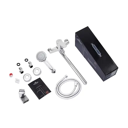 Смеситель для ванны Kroner KRP Hagen - C070 Хром - фото 7